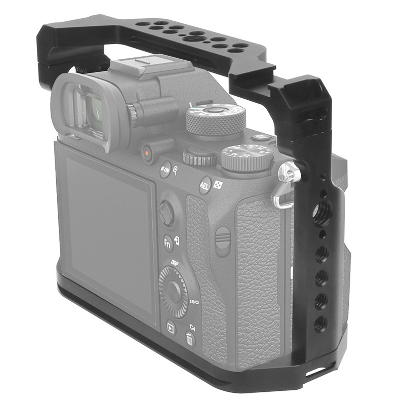 适用索尼a7m3兔笼a7r3铝合金边框a9单反微单SONY摄影冷靴扩展配件