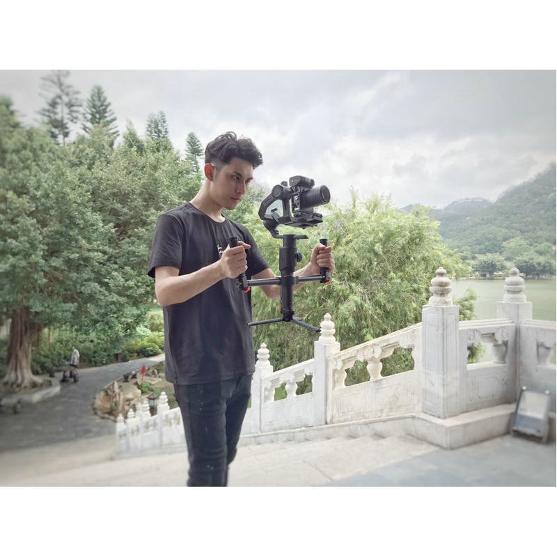 MOZA魔爪AIR2专用手持稳定器双手持单反监视器补光灯拓展架配件